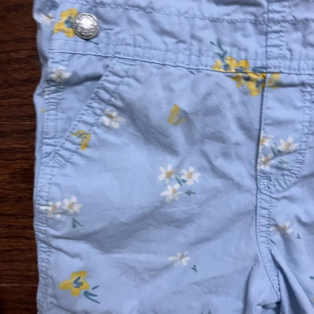 OshKosh B'gosh baby baby girls blue floral denim